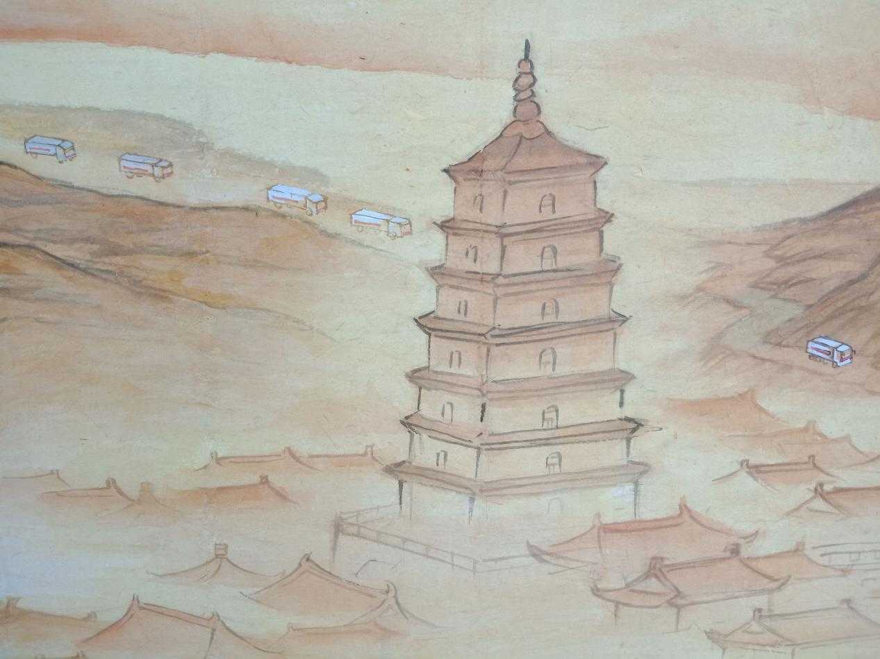 评沂蒙籍画家郑现峰的《西安抗疫图》(图10)