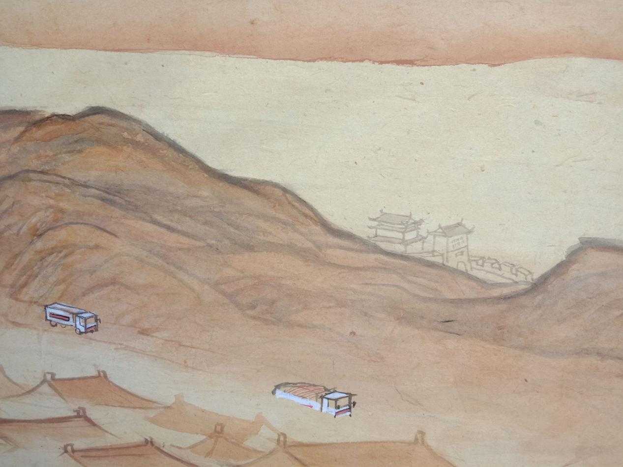 评沂蒙籍画家郑现峰的《西安抗疫图》(图8)